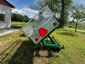 Traktorový třístranný návěs TTT 1500 SPZ - vlek - 13