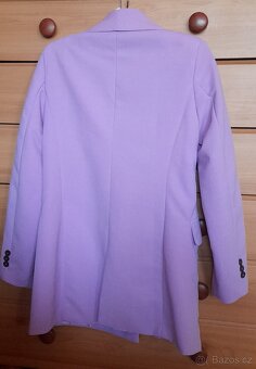 Shein fialkové sako - 13