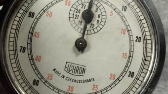 Staré kapesní stopky ELCHRON Sběratelské stopky, funkční - 13