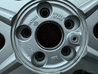 ALU disky Renault 5x108 zimní pneu Dunlop/Barum 205/55R16 - 13