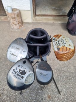 4 different Golf clubs - 13