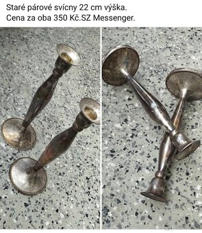 Starožitné a staré doplňky viz fota. Ceny viz fota. - 13