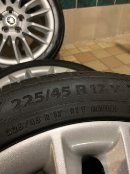 Alu kola Škoda R17 5X112 LETNÍ PNEU 225/45 R17 CEPEUS - 13