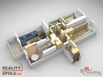 Prodej, byty/3+kk, 68 m2, Vajdova 1030/3, 10200 Praha, Hlavn - 13