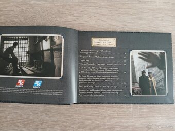 XBox 360 hra Mafia II Steel book + art book + mapa - 13