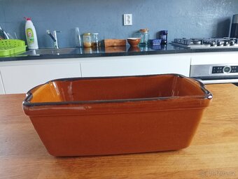 VELMI KVALITNÍ KAMENINOVÁ FRANCOUZSKÁ ZAPÉKACÍ FORMA - 13