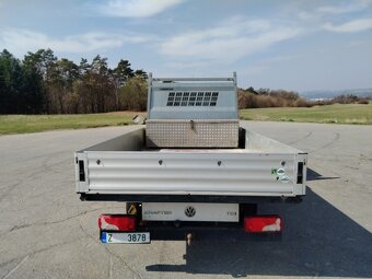 Volkswagen Crafter, 7 míst, dvojitá zadní kola, valník - 13