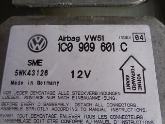 Škoda Fabia I 1.2i 1.4i 1.4MPi 1.9TDI řídící jednotky - 13