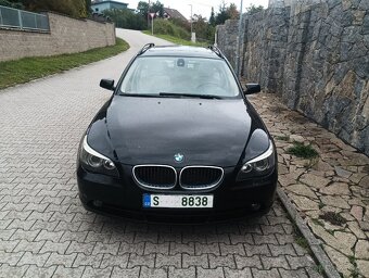 BMW 520D kožený interiér E61 - 13