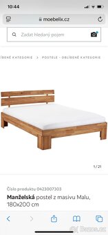 Postel + futon 180x200 - 13