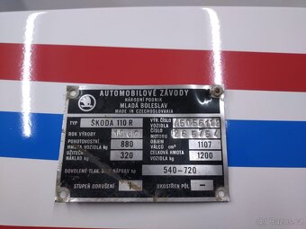 Škoda 110R motor nápravy převodovka - 13