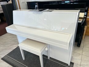 Bílá Yamaha v záruce, včetně nové klavírní židle, doprava - 13