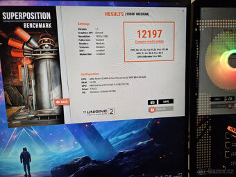 Herní PC AMD Ryzen 5 3600,GTX1660Ti,16GB,SSD1TB,WIFI+BT,ARGB - 13