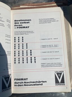 Prodáme : bruska Vollmer Finimat IV  B 600 TS - 13