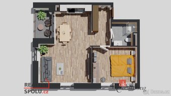 Prodej, byty/2+kk, 53.73 m2, Československé armády 309/101,  - 13