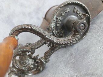 Velmi starý (cca 110-115let) krásný zdobený mlýnek DUPLEX - 13