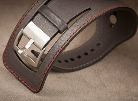 Kožený široký řemínek č.15 k hodinkám - 13