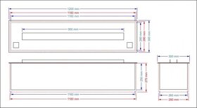 Parní krb 1200 - 13