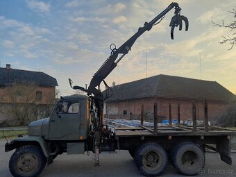 Vyvážečka Praga V3S  do lesa s  Hydr.rukou - 13