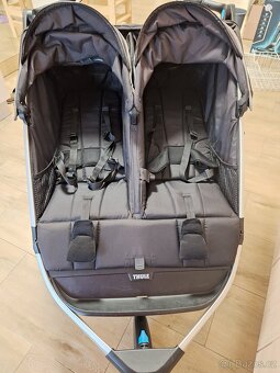 Thule urban glide 2 double + korbička(není nutno brát) - 13