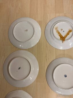 Různé staré talíře na výstavu nebo doplnění setu - 13