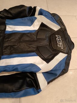 RST SRT Voltage -Pánská kožená moto kombinéza, dvoudílná - 13