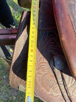Westernové sedlo americké , nutná oprava - 13