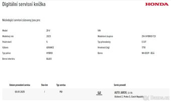 HONDA ZR-V 2.0 e:HEV Advance Panorama BOSE® Head-Up Kůže atd - 13
