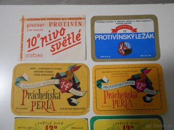 PIVNÍ ETIKETY  RARITNÍ  - 13