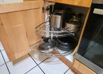 Kuchyně z březového dřeva se spotřebiči,5819 - 13