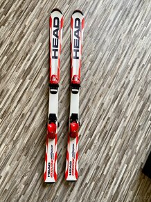 Dětské carvingové lyže HEAD 126cm + hůlky - 13