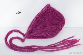 Čepičky na newborn focení - 13