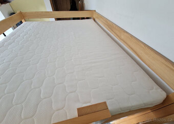 Patrová postel dvoulůžko 180x140 s matrací - 13