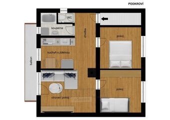 Prodej rodinného domu s dvěma bytovými jednotkami 3+1, 280 m - 13
