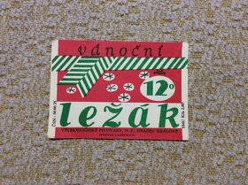 Pivní etikety - staré ležáky různých většinou zaniklých pivo - 13
