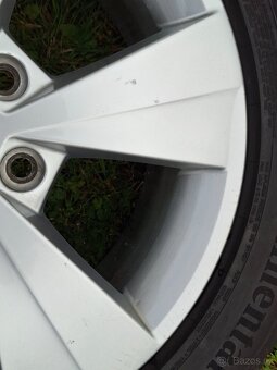Sada letních kol vč.Alu Škoda Velorum 205/55/16 - 13