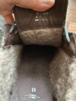 Nové pánské kožené zimní boty Baťa s kožichem - č. 44 - 13