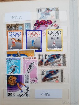 Album známek - olympijské hry 1920 - 2002 - 13
