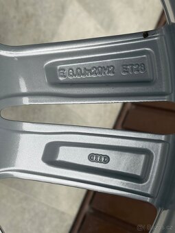 Nová zimní sada orig Audi Q7 255/50 R20 Bridgestone - 13