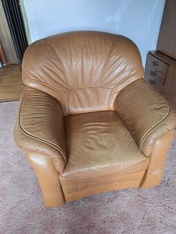 Prodám koženou sedací soupravu - 13