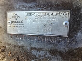 Přívěsný vozík/plato VEZEKO 3500kg - 13