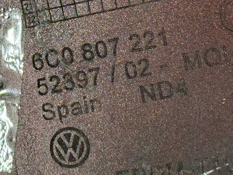 VW POLO 6C 09-14 - nárazník OST + 4x PDC 6G0807221 - 13