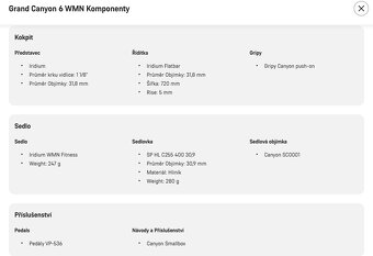 Grand Canyon 6 WMN, Záruka 7/29, Najeto 15km - 13