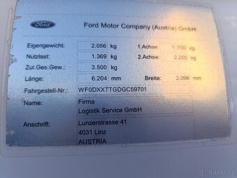 Ford Transit Valník L3H1 33tkm - 13