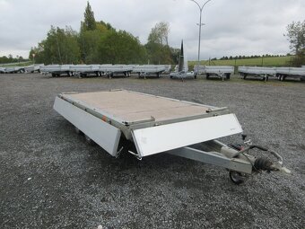 Bazarový brzděný přívěs TMD 2,7T B2 3,65x1,70/0,30 - 13
