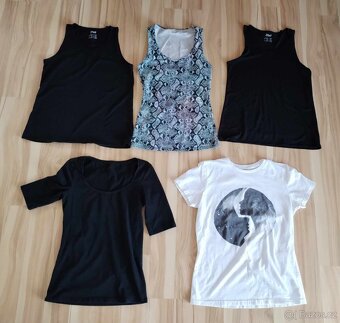 Balík set dámského dívčího oblečení 35ks vel. S - 13