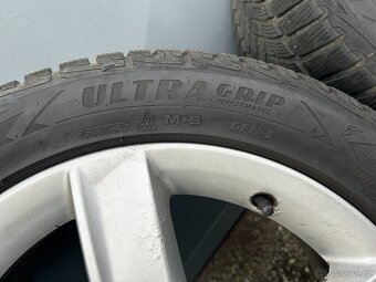 Alu kola R17 5x112 Audi + Zimní pneu 225/50/17 Goodyear - 13