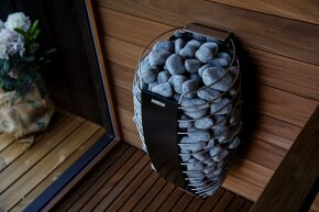 Luxusní Fínska sauna z cedru pro 4-6 osob. - 13