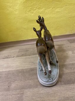 Sochy jelen a srnka, kůň více kusů - 13