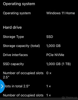 Herní notebook Acer Nitro 5 Shale Black - 13